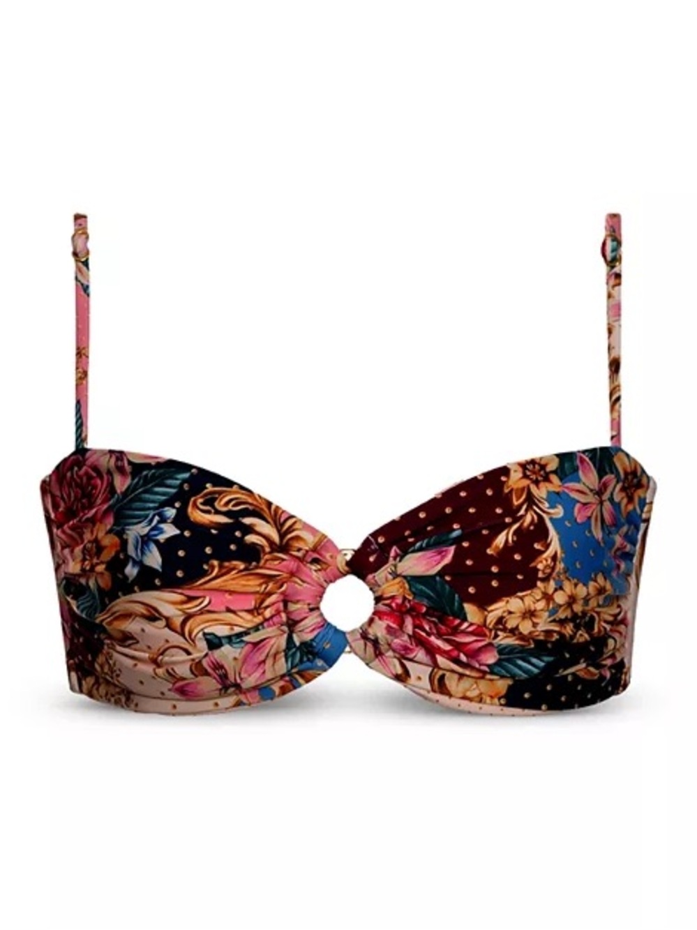 Agua Bendita Talia Blush Bikini Top NWT